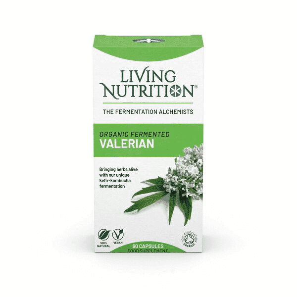 Living Nutrition Organic Fermented Valerian 60s