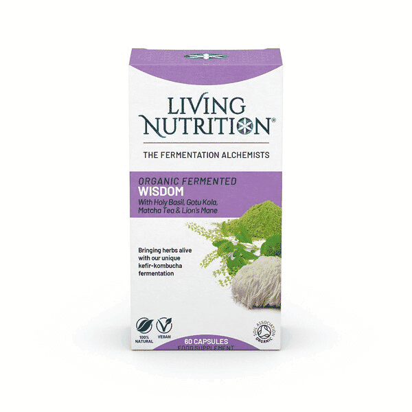 Living Nutrition Organic Fermented Wisdom 60s - Dennis the Chemist