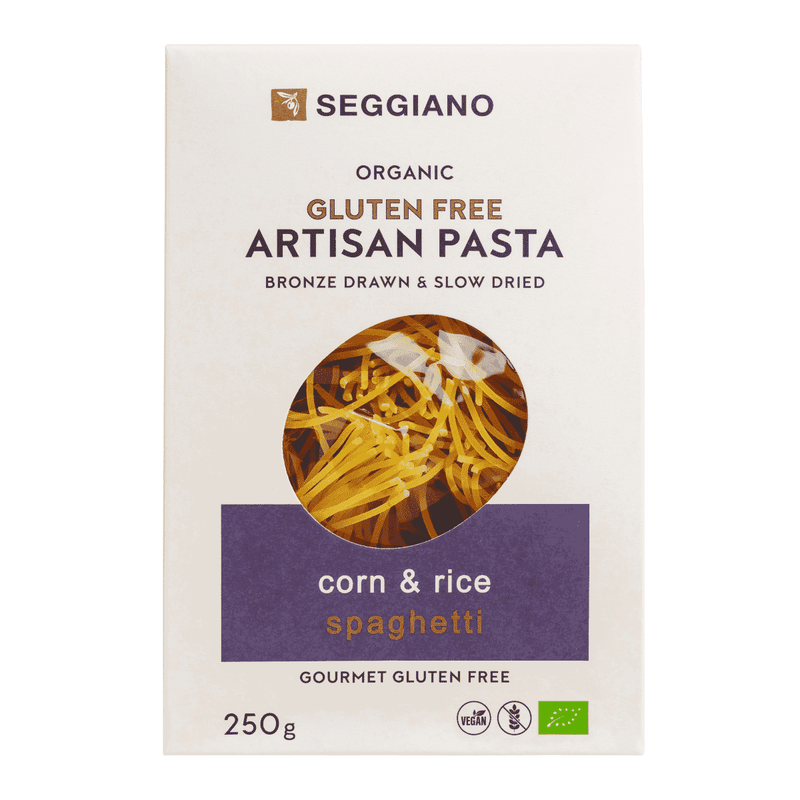 Seggiano Organic Gluten Free Artisan Pasta Corn & Rice Spaghetti 250g