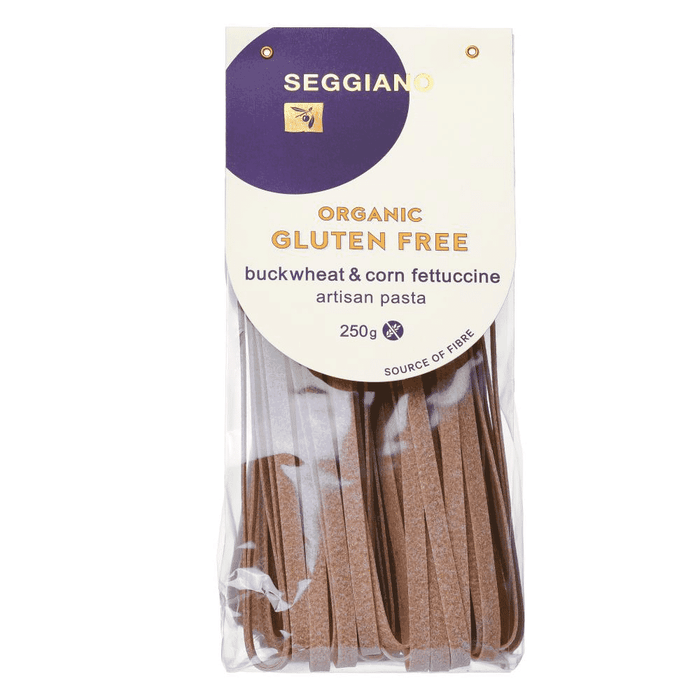 Seggiano Organic Gluten Free Buckwheat & Corn Fettucine 250g