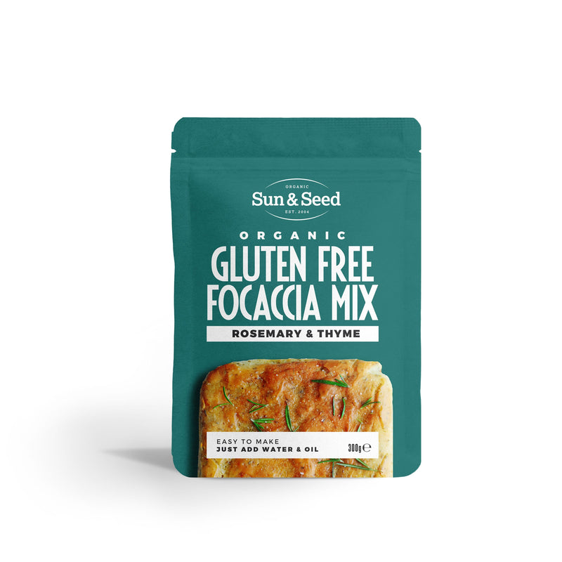 Organic Gluten Free Focaccia Mix Rosemary & Thyme 300g