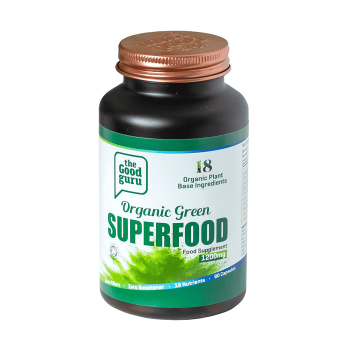 the Good guru Organic Green Superfood 90s - Dennis the Chemist