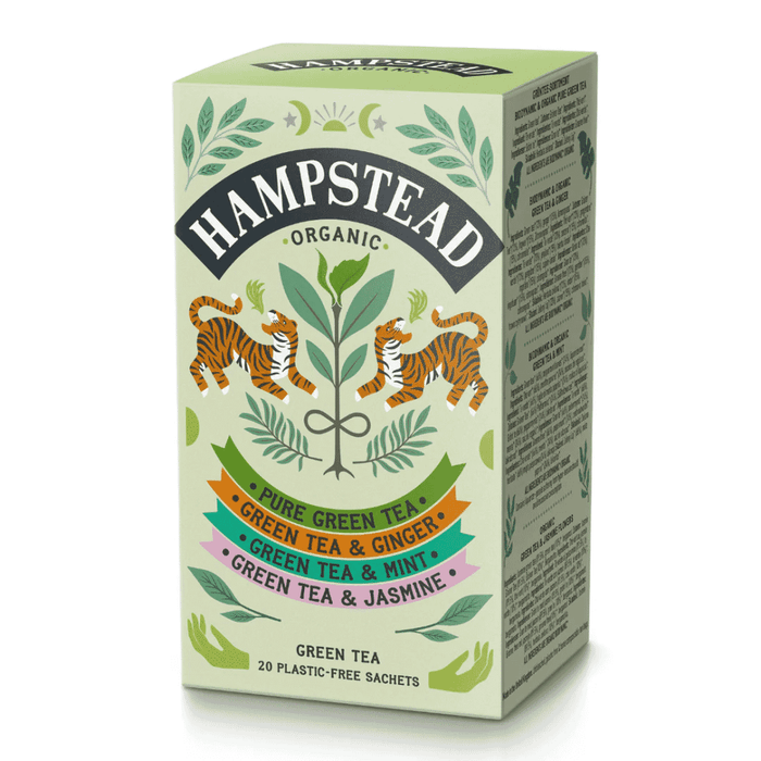 Hampstead Tea Organic Green Tea Selection 20s