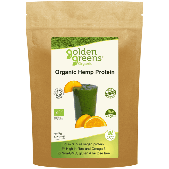 Golden Greens (Greens Organic) Organic Hemp Protein 250g - Dennis the Chemist