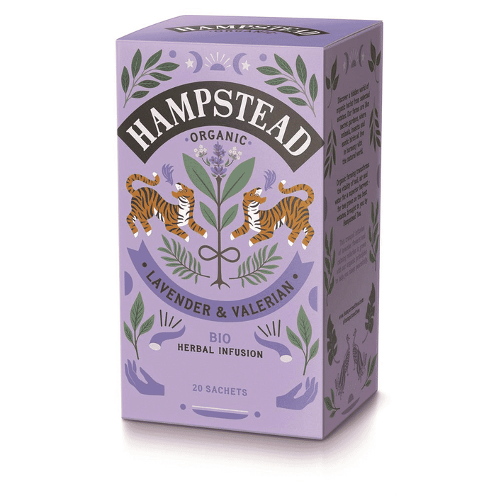 Hampstead Tea Organic Lavender & Valerian Tea 20s