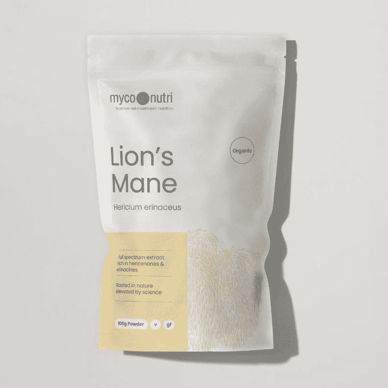 MycoNutri Organic Lion's Mane 100g Powder