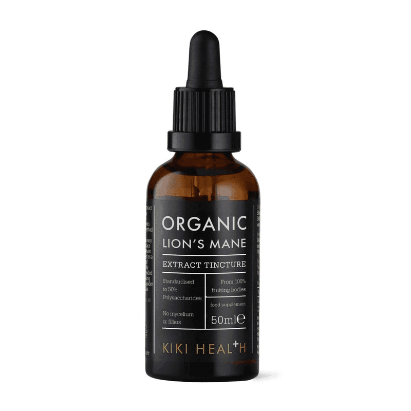 Kiki Health Organic Lion's Mane Extract Tincture 50ml