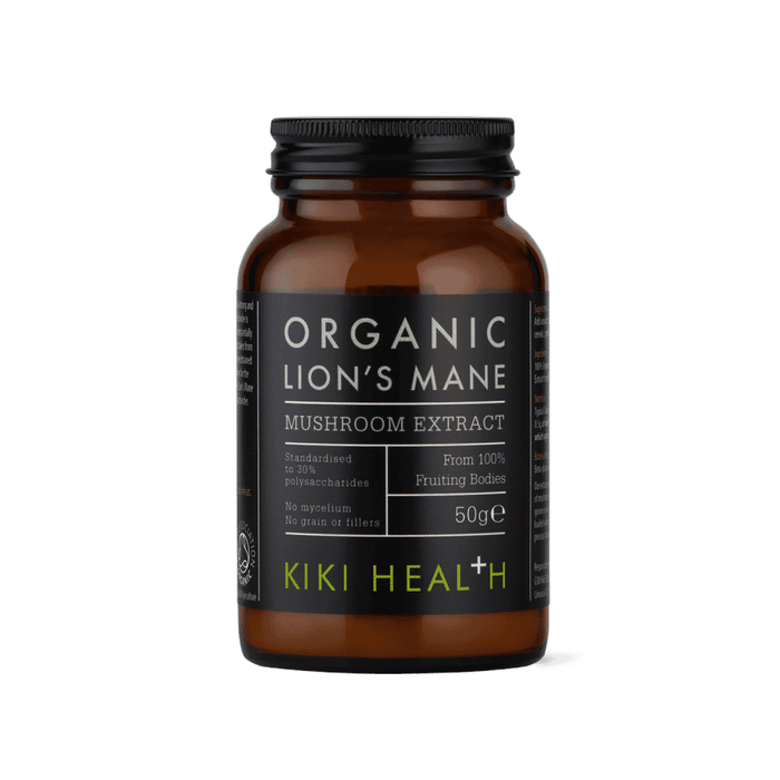Kiki Health Organic Lion's Mane Mushroom Extract Powder 50g