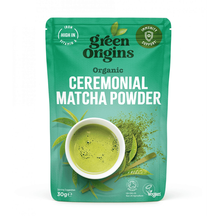 Green Origins Organic Matcha Green Tea Powder 30g