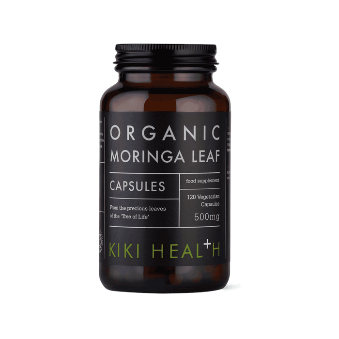 Kiki Health Organic Moringa Leaf Capsules 120s