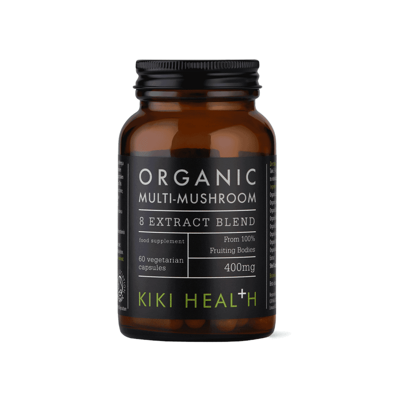 Kiki Health Organic Multi-Mushroom 8 Extract Blend 60s