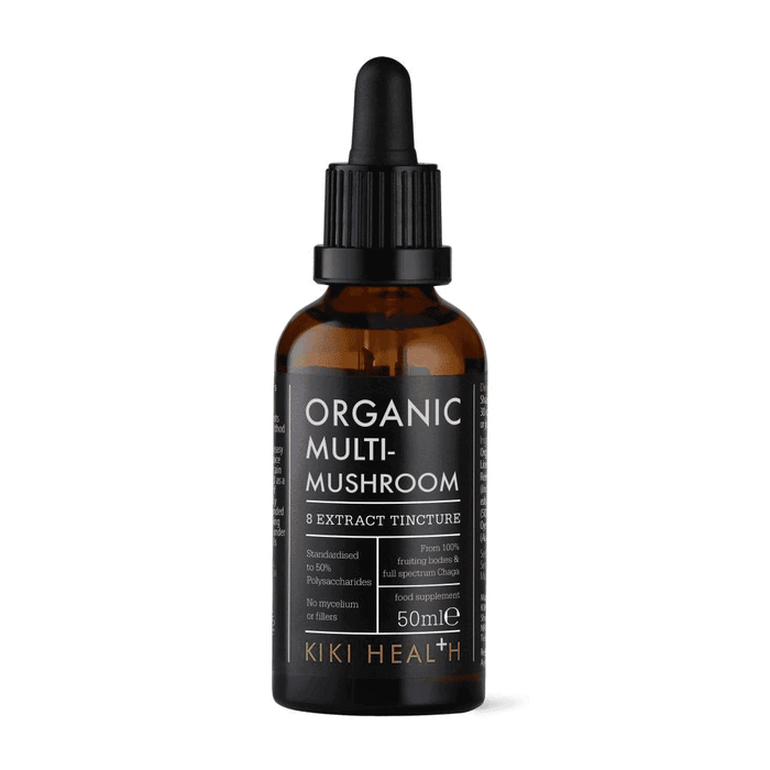Kiki Health Organic Multi-Mushroom 8 Extract Tincture 50ml
