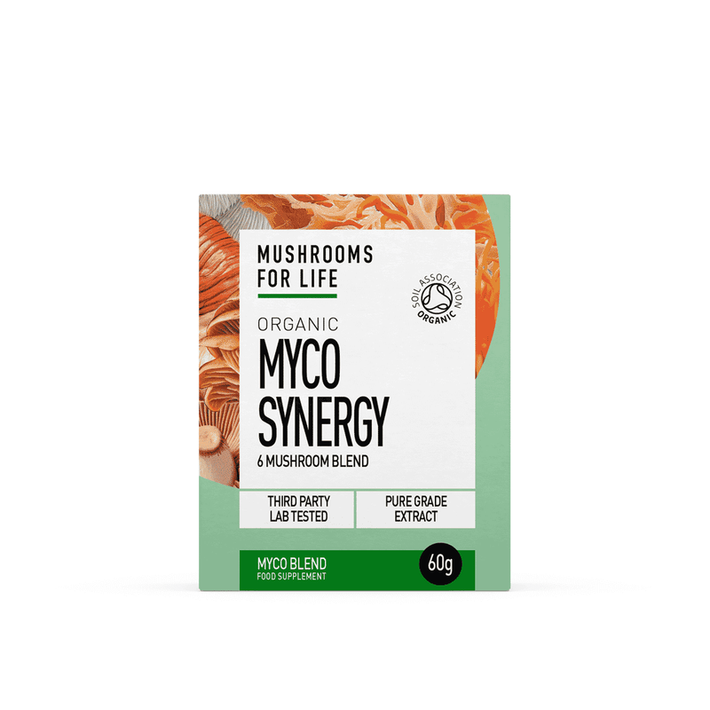 Mushrooms For Life Organic Myco Synergy Powder 60g