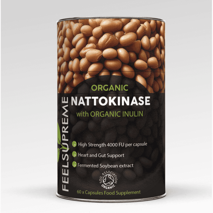 Feel Supreme Organic Nattokinase with Organic Inulin 60s