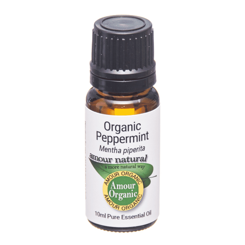 Amour Natural Organic Peppermint Pure Essential Oil 10ml