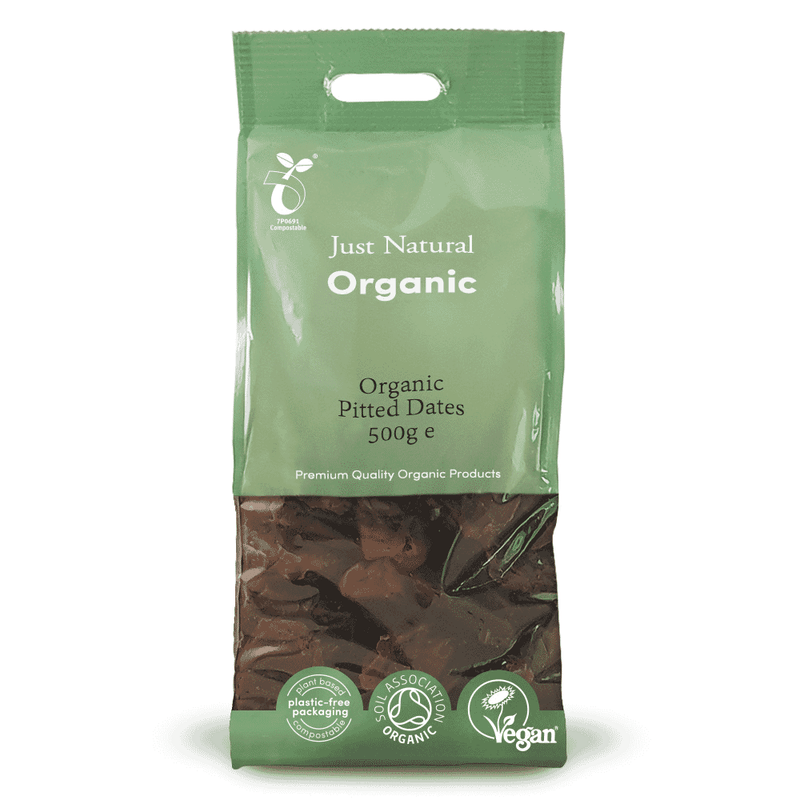 Just Natural Organic Pitted Dates 500g