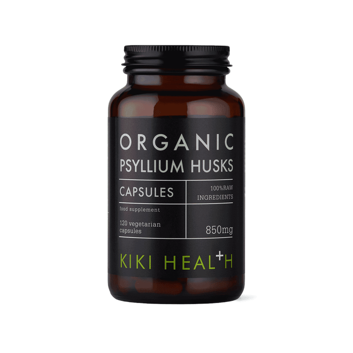 Kiki Health Organic Psyllium Husks Capsules 120s