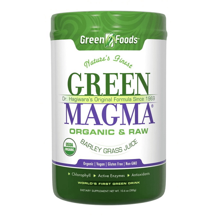 Green Foods Organic & Raw Barley Grass Juice Powder 300g