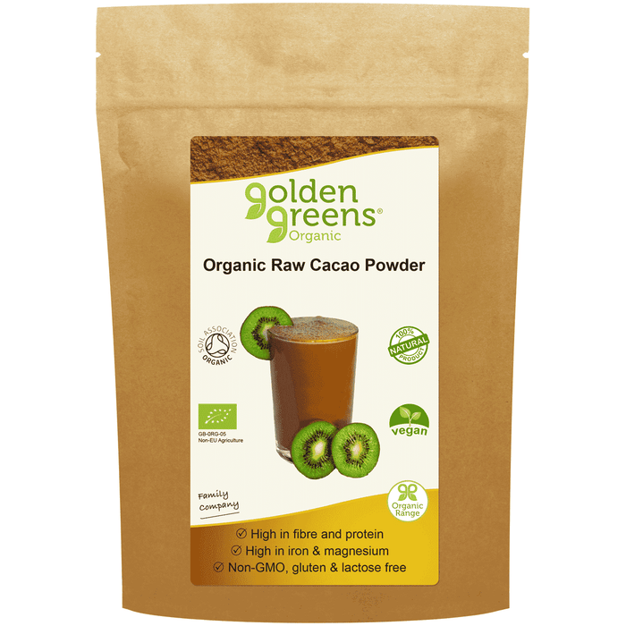 Golden Greens (Greens Organic) Organic Raw Cacao Powder 200g - Dennis the Chemist