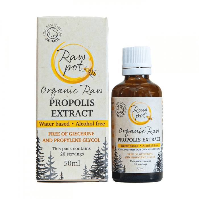 Raw Pot Organic Raw Propolis Extract 50ml - Dennis the Chemist
