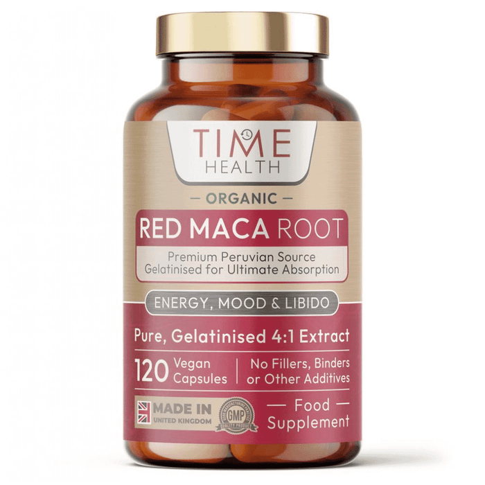 Time Health Organic Red Maca Root 120s