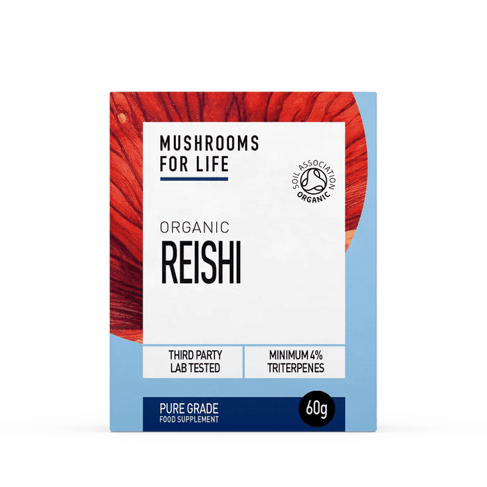 Mushrooms For Life Organic Reishi 60g Powder