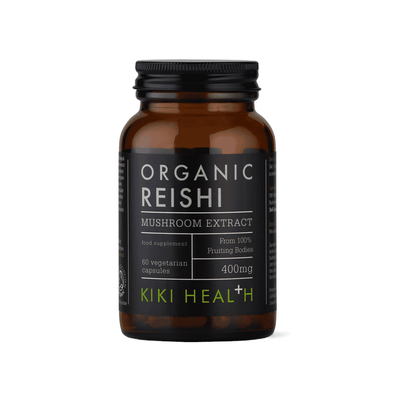 Kiki Health Organic Reishi Mushroom Extract Capsules 60s