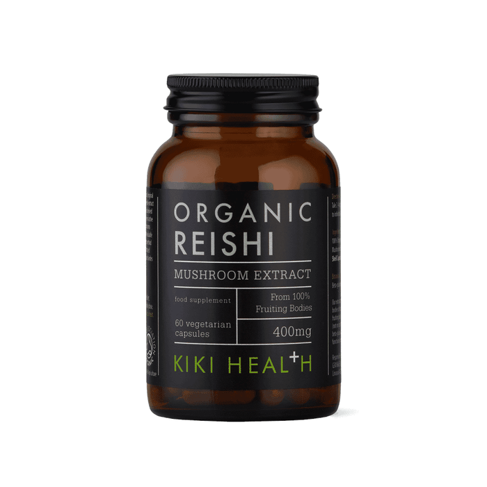 Kiki Health Organic Reishi Mushroom Extract Capsules 60s