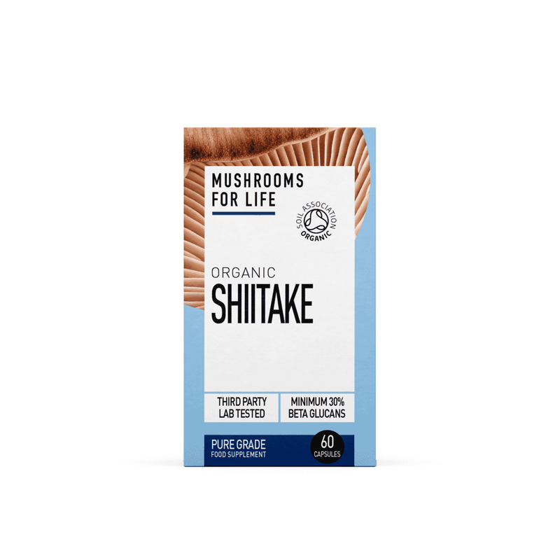 Mushrooms For Life Organic Shiitake 60s