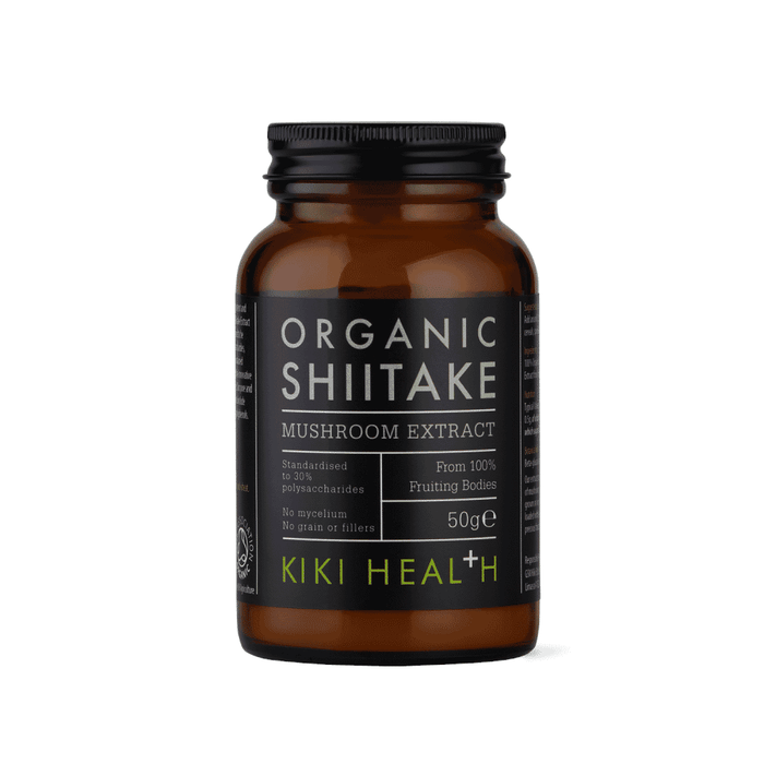 Kiki Health Organic Shiitake Mushroom Extract Powder 50g