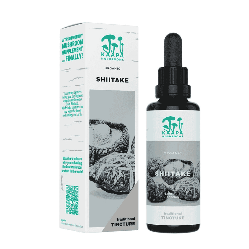 Kaapa Mushrooms Organic Shiitake Traditional Tincture 50ml