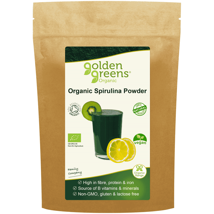 Golden Greens (Greens Organic) Organic Spirulina Powder 200g - Dennis the Chemist