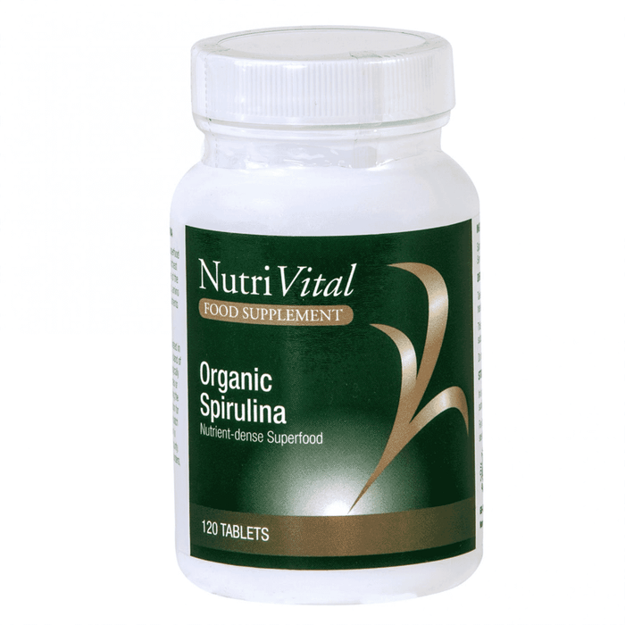 Nutrivital Organic Spirulina Tablets 120s