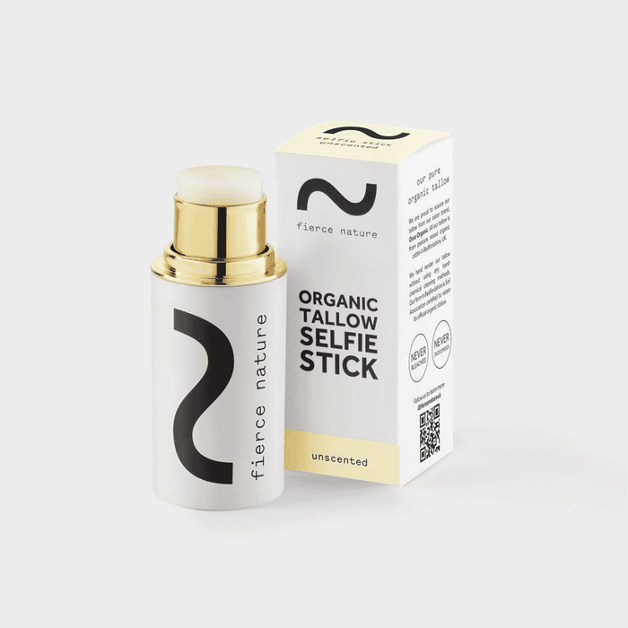 Fierce Nature Organic Tallow Selfie Stick Natural (Unscented) 7g
