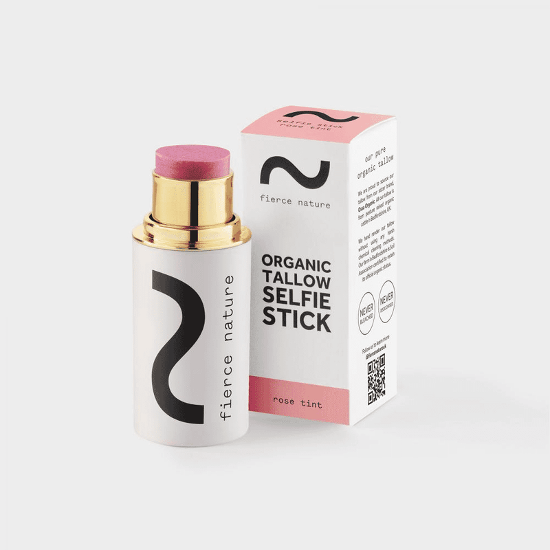 Fierce Nature Organic Tallow Selfie Stick Rose Tint 7g