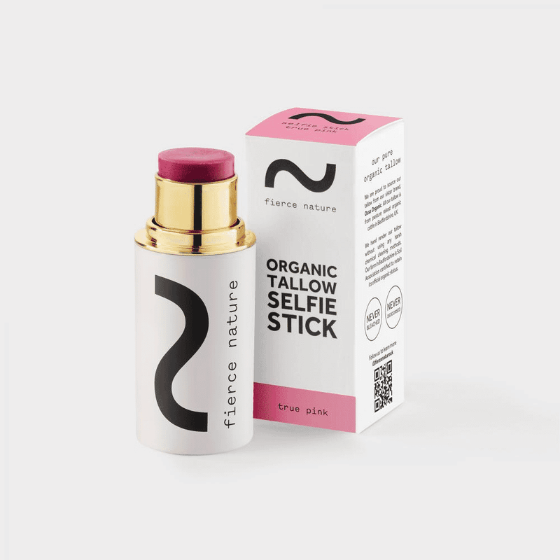 Fierce Nature Organic Tallow Selfie Stick True Pink 7g