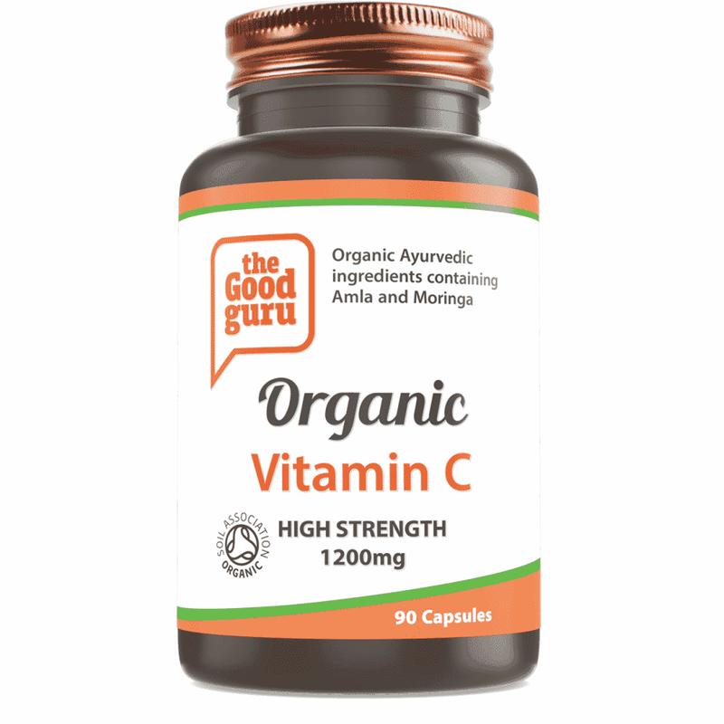 the Good guru Organic Vitamin C Organic Amla & Moringa 90s