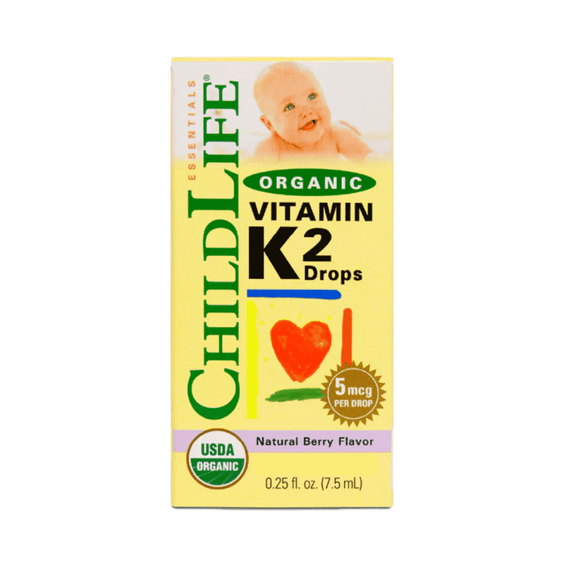 ChildLife Essential Organic Vitamin K2 Drops Natural Berry 7.5ml