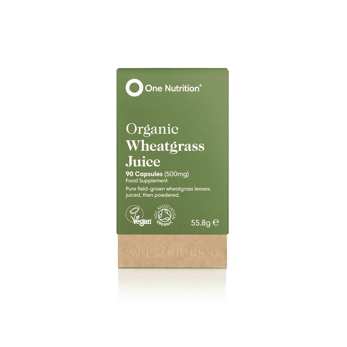 One Nutrition Organic Wheatgrass Juice 500mg 90s