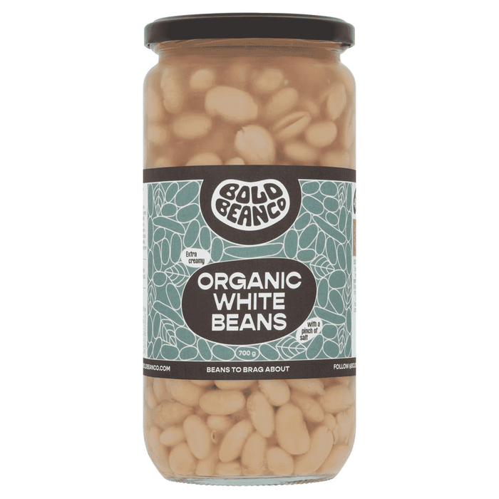 Bold Bean Co Organic White Beans 700g