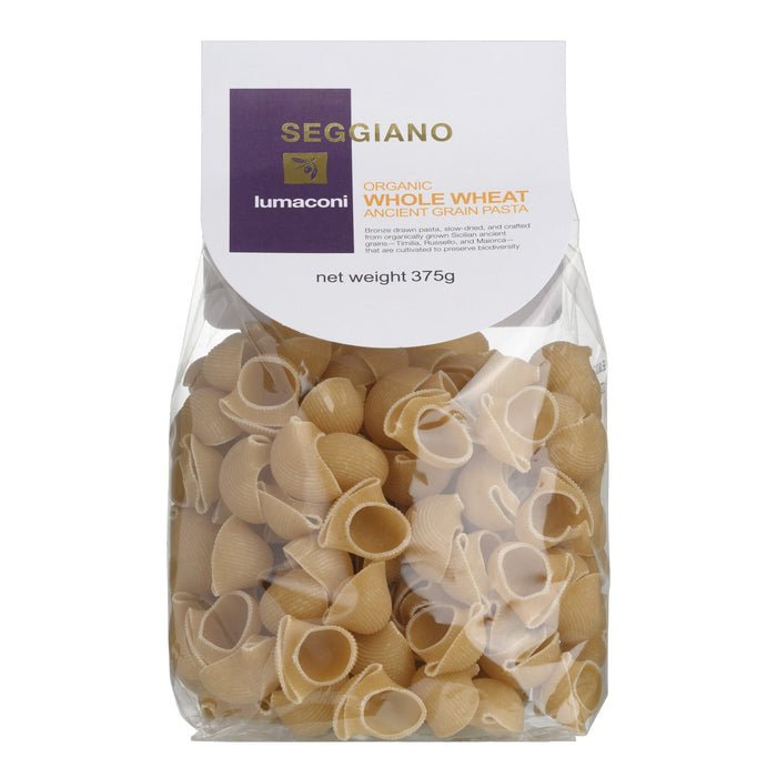 Seggiano Organic Wholewheat Ancient Grain Lumaconi 375g