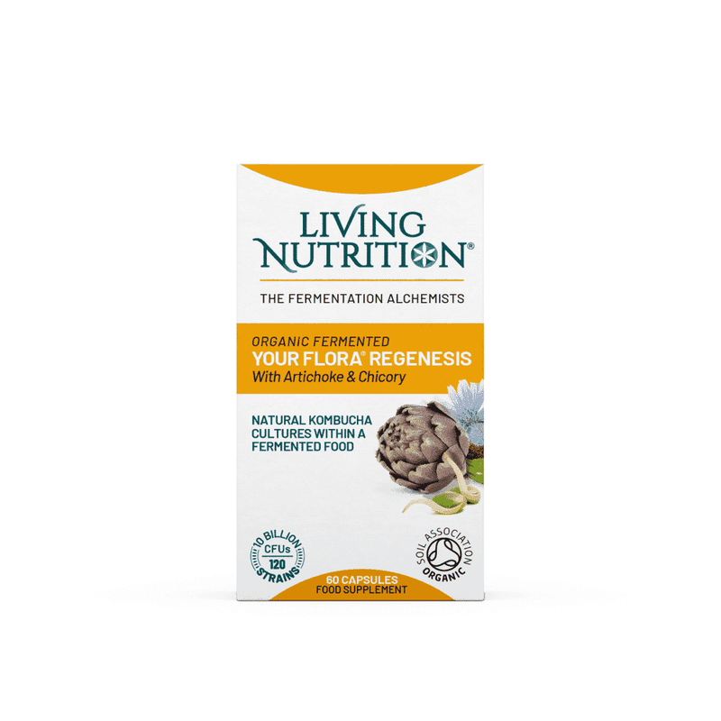 Living Nutrition Organic Your Flora Regenesis 60s