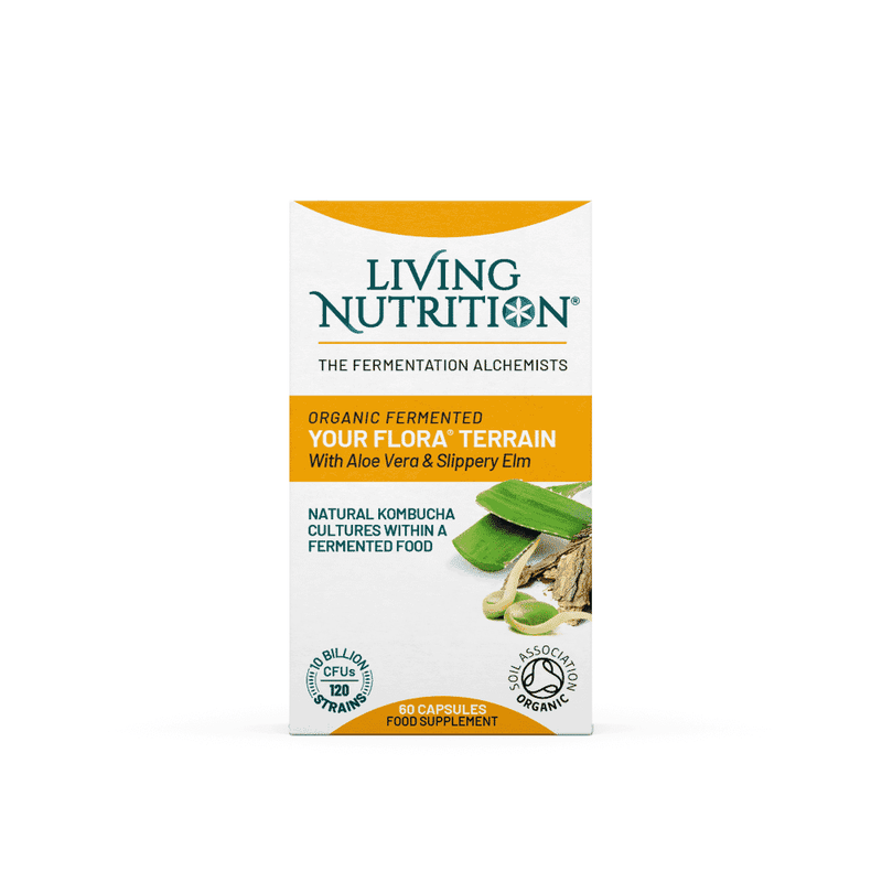 Living Nutrition Organic Your Flora Terrain 60s