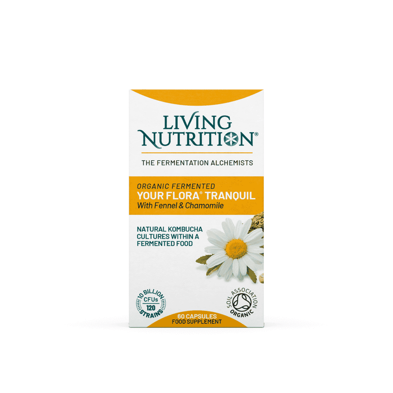 Living Nutrition Organic Your Flora Tranquil 60s