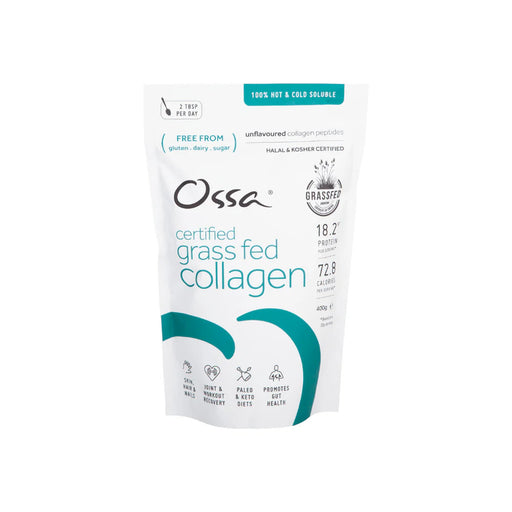 Ossa Certified Grass Fed Collagen 400g - Dennis the Chemist