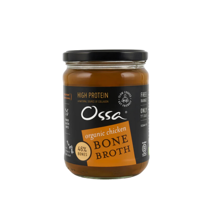 Ossa Organic Chicken Bone Broth 515ml - Dennis the Chemist