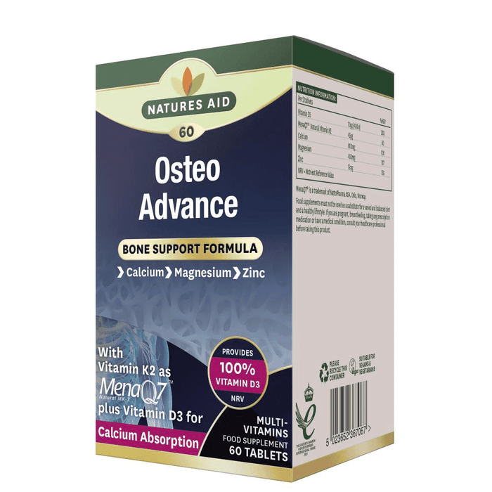 Natures Aid Osteo Advance (Bone Support Formula) 60s - Dennis the Chemist