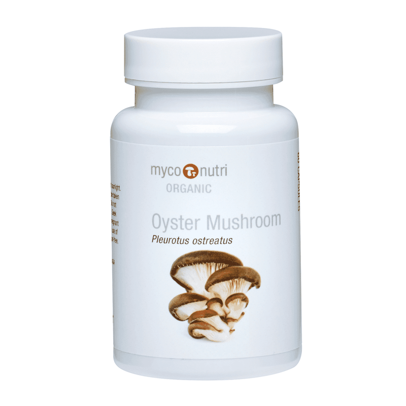 MycoNutri Oyster Mushroom (Organic) Capsules 60s - Dennis the Chemist
