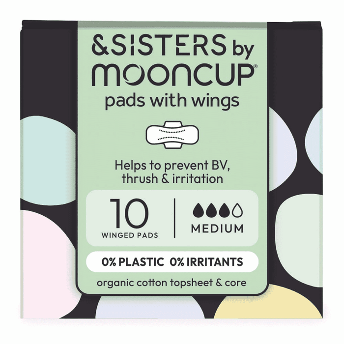 Mooncup Pads With Wings Medium 10s - Dennis the Chemist