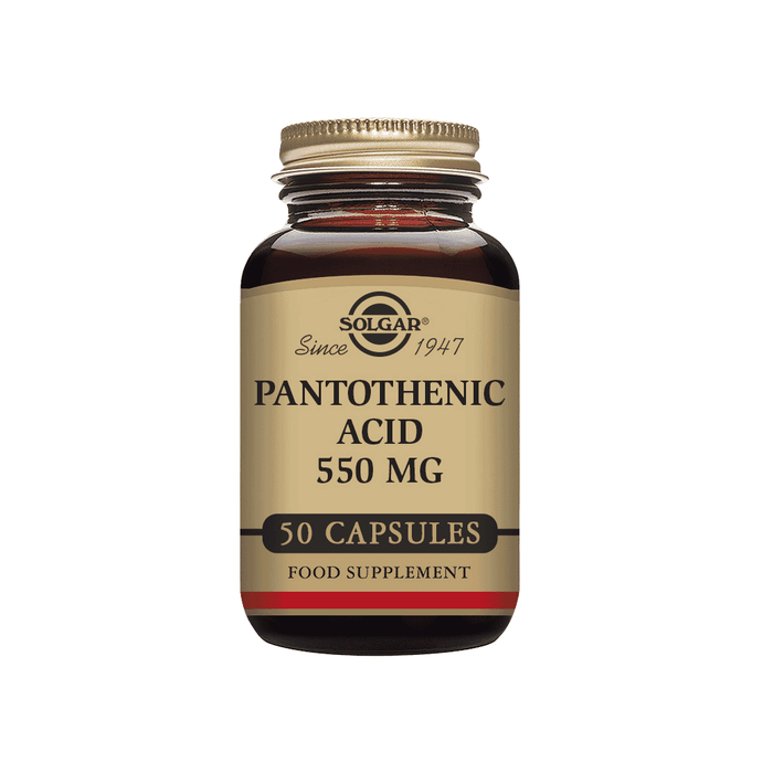 Solgar Pantothenic Acid 550mg 50s